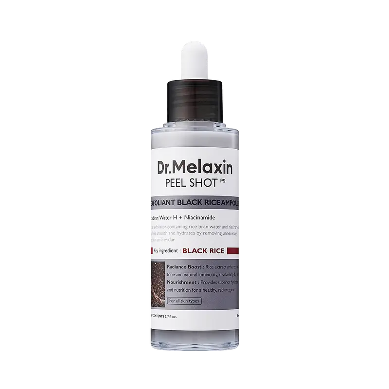 Dr.Melaxin Peel Shot AmpouleDuo (white+black)