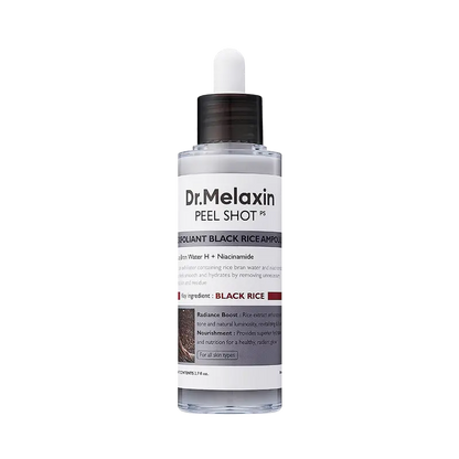 Dr.Melaxin Peel Shot AmpouleDuo (white+black)